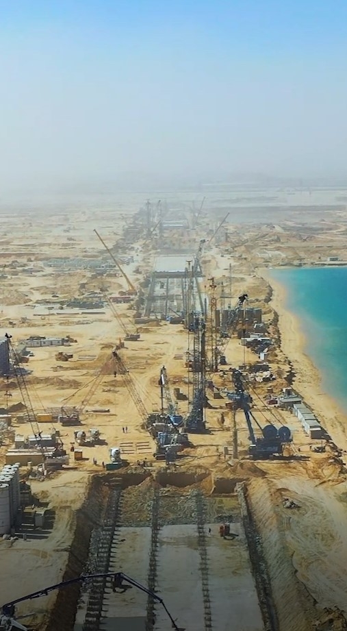 Ain Sokhna port Diaphragm Wall Project