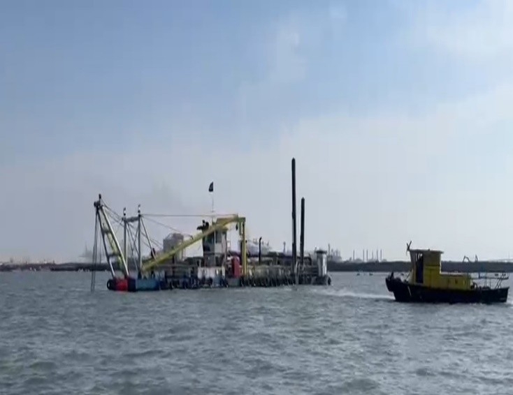 Dredging Works New basin Damietta Port